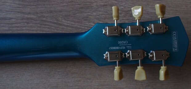 Cort E-Gitaar, CR200, Flip Blue Les Paulmodel