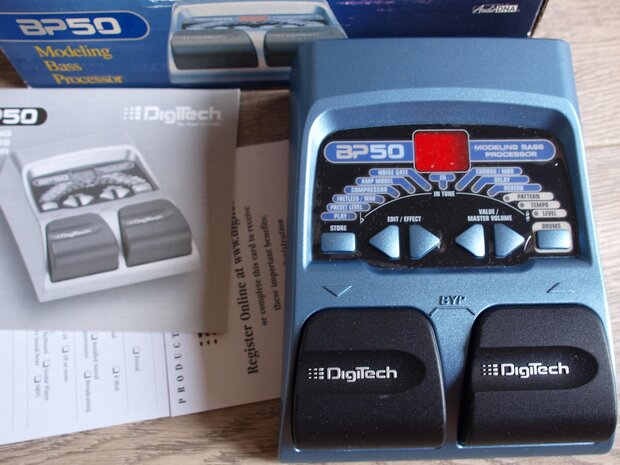 Digitech BP50 Modeling Bass Processor (zonder adapter)