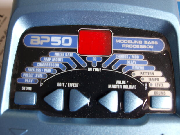 Digitech BP50 Modeling Bass Processor (zonder adapter)