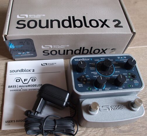 Source Audio SA228 Soundblox 2 OFD Bass micromodeler effectpedaal