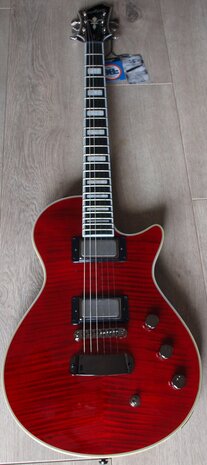 Hagstrom E-Gitaar, Ultra Max Special, Amaryllis Flame