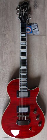 Hagstrom E-Gitaar, Ultra Max Special, Amaryllis Flame