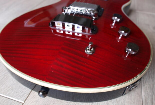 Hagstrom E-Gitaar, Ultra Max Special, Amaryllis Flame