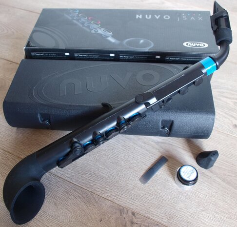 Nuvo jSax standaard kit, zwart/blauw