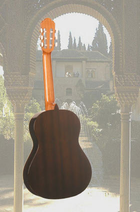 Alhambra 1C-K klassieke gitaar naturel, kindermaat 3/4