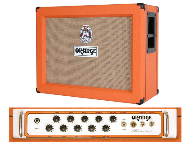 Orange AD 30 TC combo, volledig buizenmodel