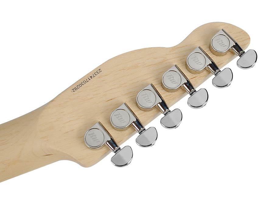 kant Opname Bermad Richwood Master Series elektrische gitaar "Buckaroo Standard" Roman Red  Metallic - Muziekinstrumenten online winkel | Instruments Online webshop